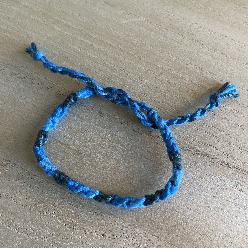 Lexi Bracelet, anklet, trendy, comfortable, tie, embroidery thread, woven, gift,